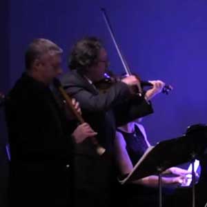 Premiere of Barbara Croall's “Outside” for birbyne (Lithuanian folk clarinet variant)