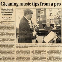 Gleaning Music Tips from a Pro