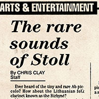 The Rare Sounds of Stoll