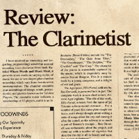 Review, The Clarinetist