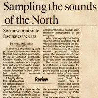 Sampling the Sounds of the North