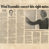 Wind Ensemble Concert hits right notes