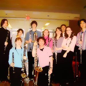 UofT clarinet choir!
